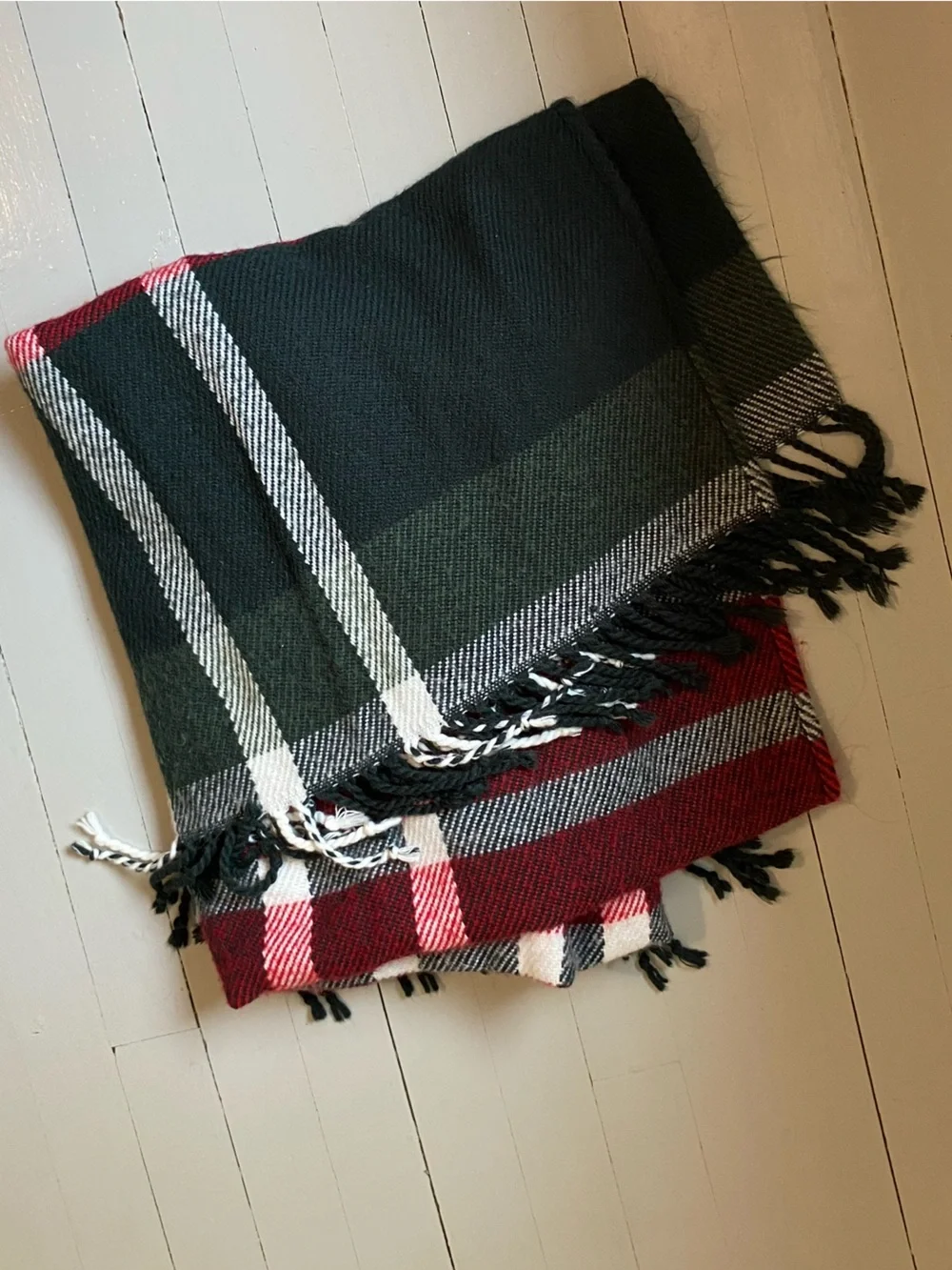 Hearth & Hand plaid blanket